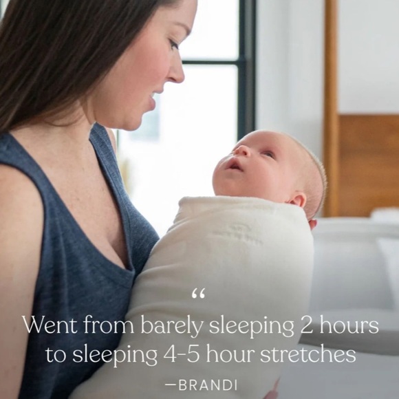 Halo SleepSack Swaddle Micro-Fleece TOG 3.0 Cream White Small 3-6 Months NWT - Picture 5 of 15